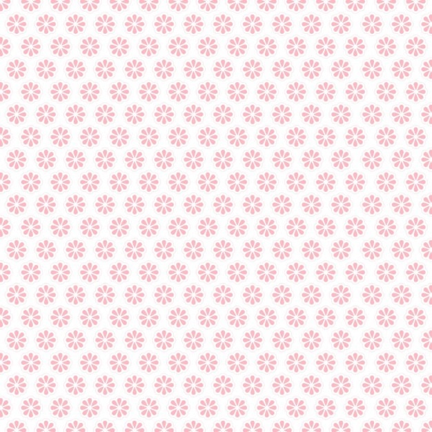 patrón de flores de color rosa