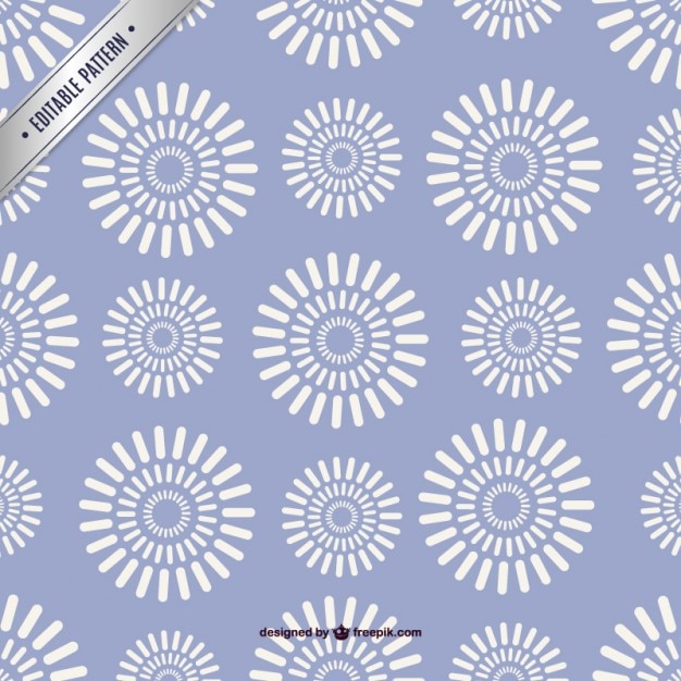 Vector gratuito patrón de flores