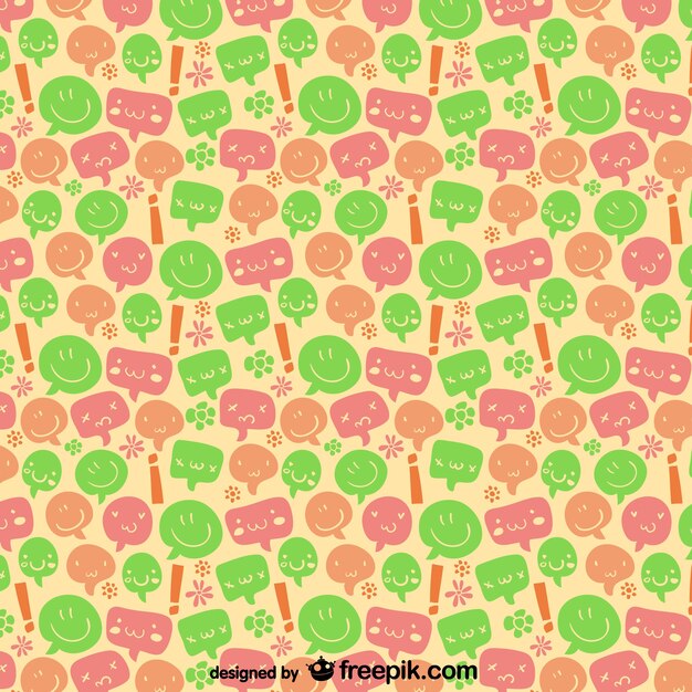 Patrón de fondo cómic