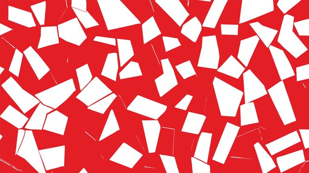 patrón de fondo rojo y blanco
