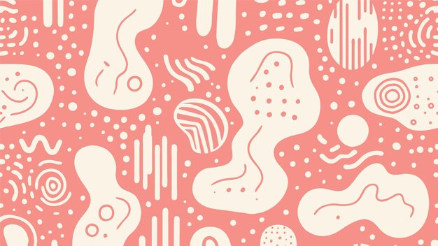 patrón de formas líquidas sin costuras