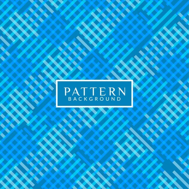 Patrón geométrico, color azul