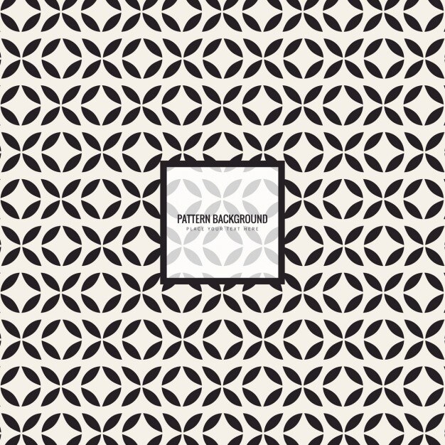 Patrón geométrico en estilo mosaico