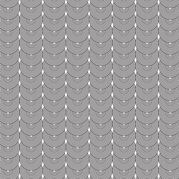 Patrón de líneas abstractas planas lineales