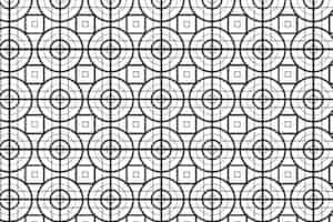 Vector gratuito patrón de líneas abstractas planas lineales