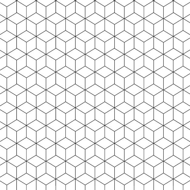 Patrón de líneas abstractas planas lineales