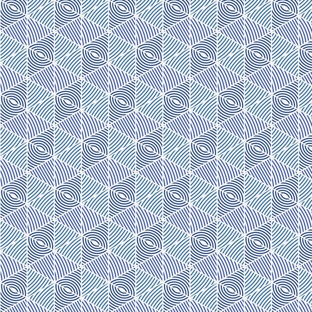 Patrón de líneas abstractas planas lineales