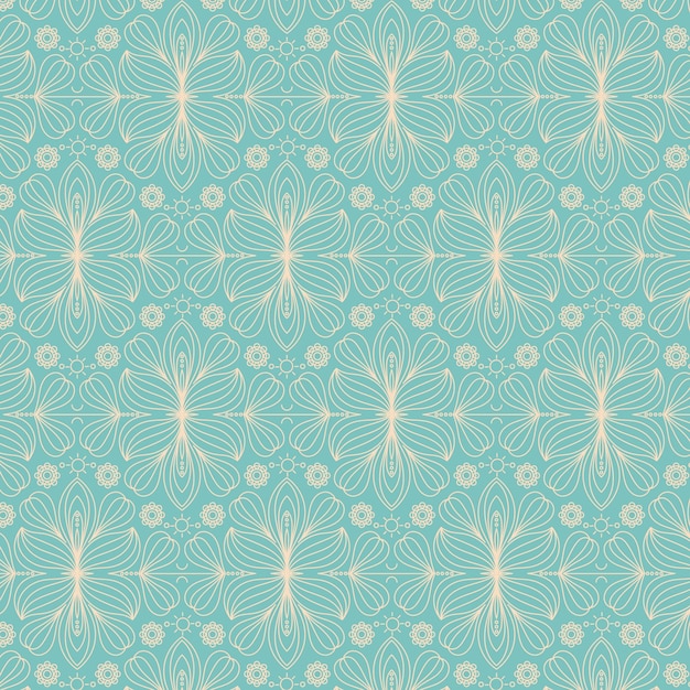 Patrón de líneas abstractas planas lineales