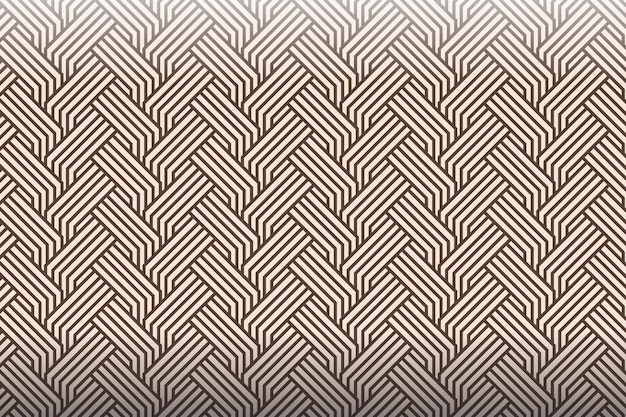 Patrón de líneas abstractas planas lineales