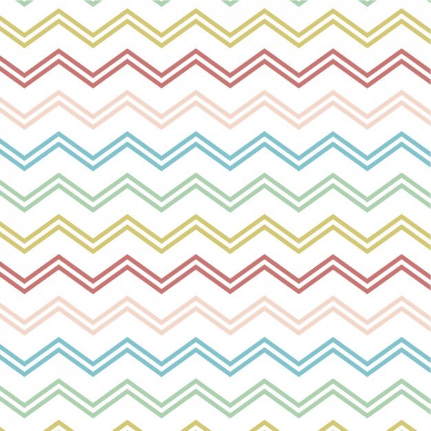 Vector gratuito patrón con líneas de colores