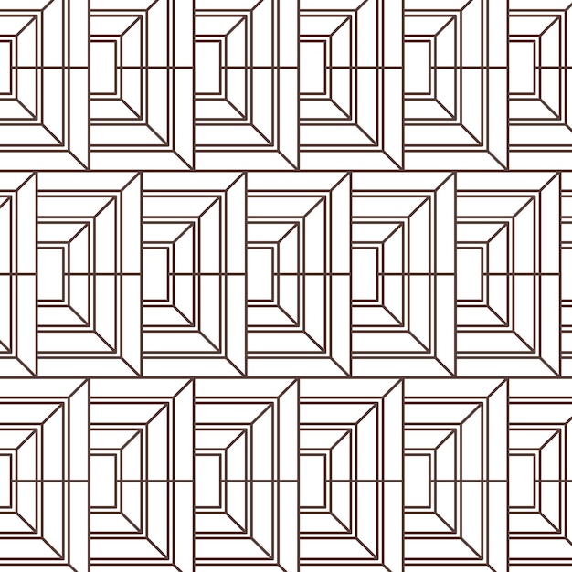 Patrón de líneas planas abstractas