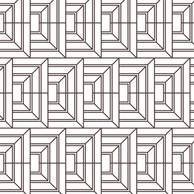 Patrón de líneas planas abstractas