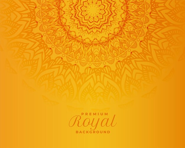 patrón de mandala decorativo fondo floral para el diseño de tarjetas de boda vector