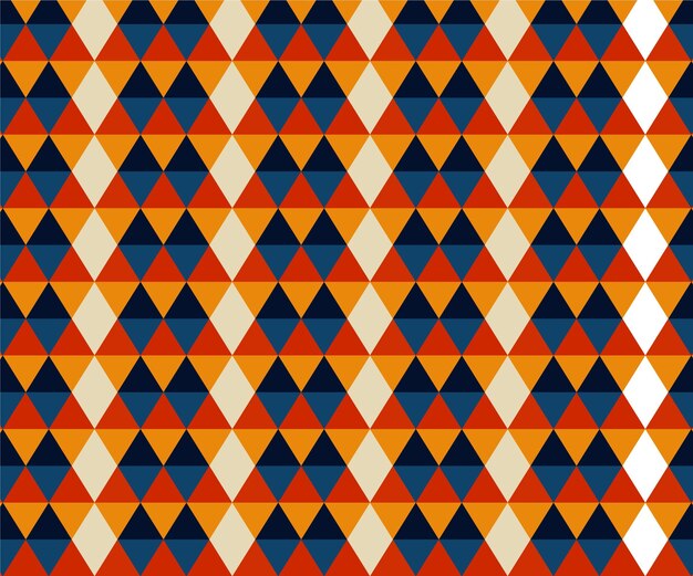 Patrón maravilloso de formas geométricas