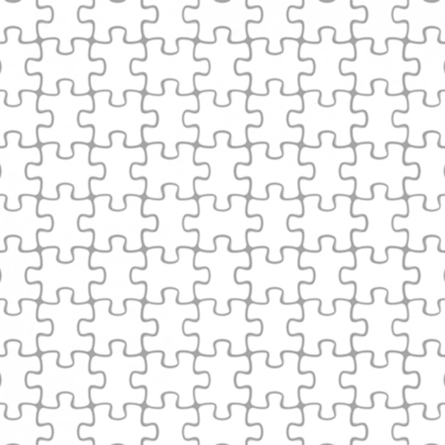 Patrón de piezas de puzzle