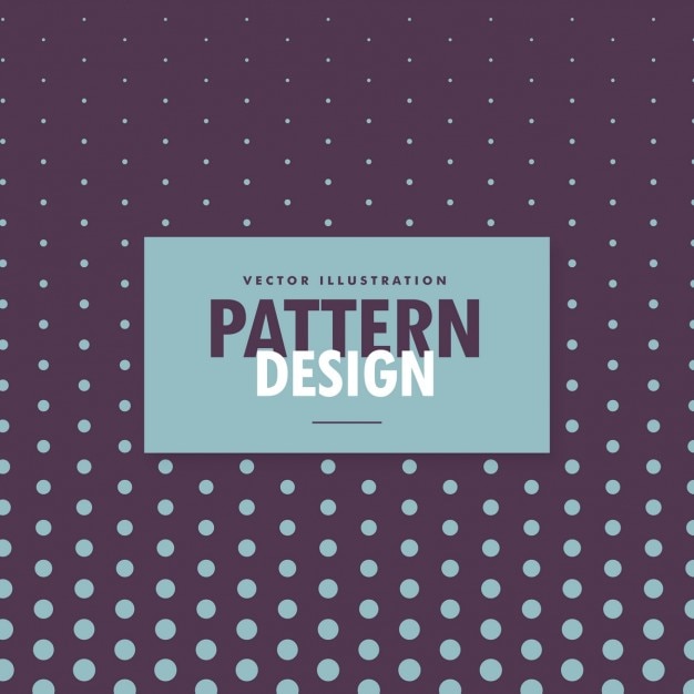 Vector gratuito patrón de puntos azules sobre un fondo púrpura