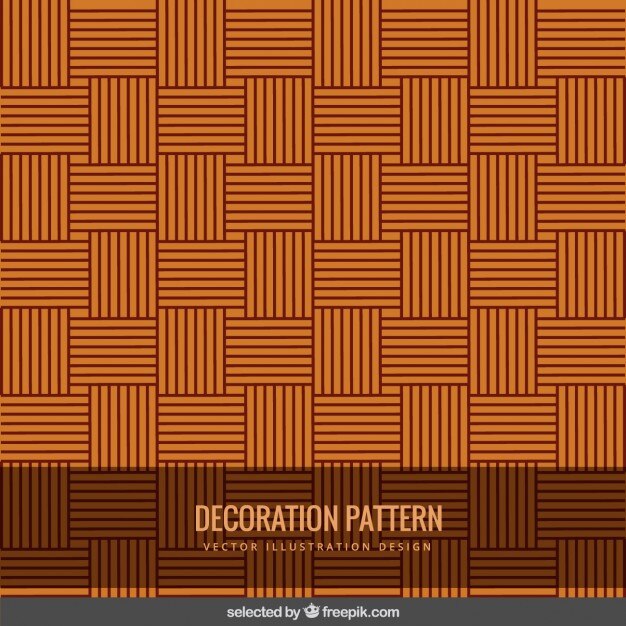 Patrón rayado de decoración vintage