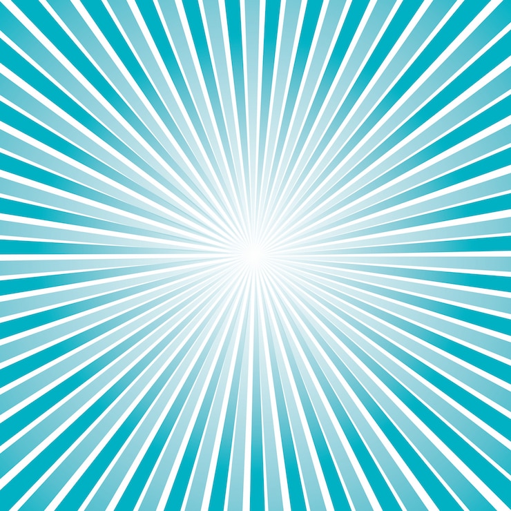 Vector gratuito patrón de rayos de sol