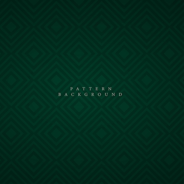 Patrón Rombo Simple Fondo Abstracto Multipropósito Verde Oscuro Banner