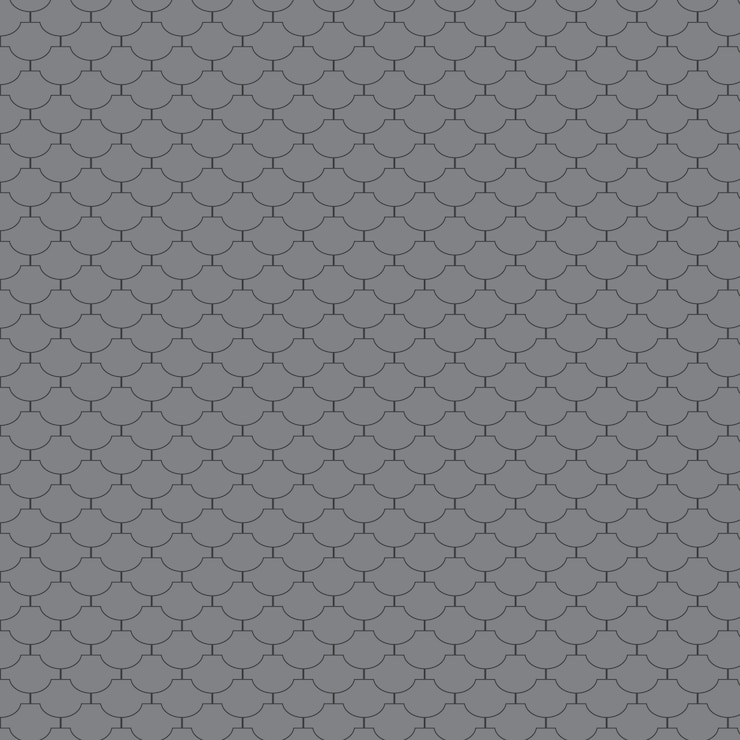 Vector gratuito patrón de teja de techo de diseño plano