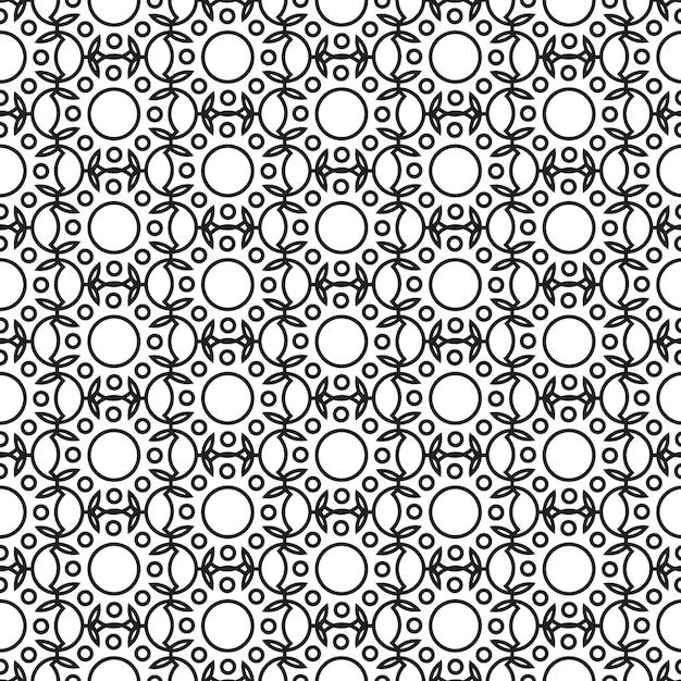 Patrón transparente minimalista abstracto con estructura geométrica repetida en la ilustración de estilo monocromo