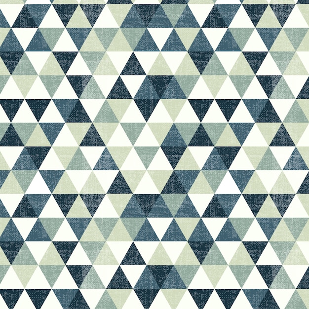 Vector gratuito patrón de triángulo verde
