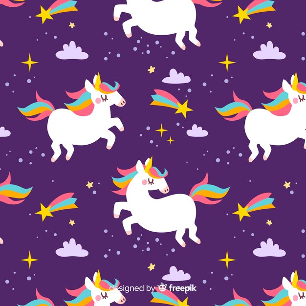 Patrón de unicornio