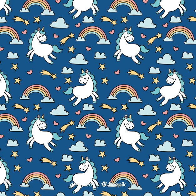 Patrón de unicornio