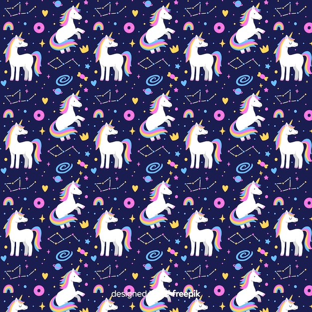 Patrón de unicornio