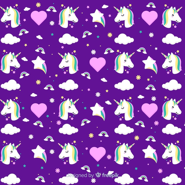 Patrón de unicornio