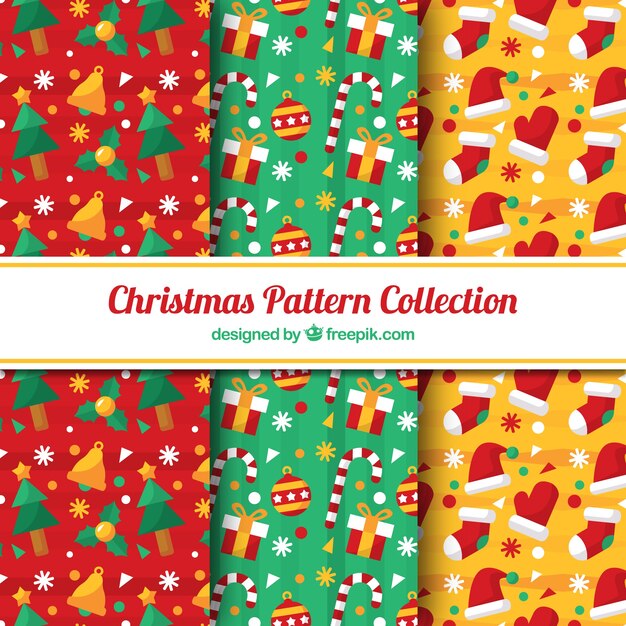 Patrones para los diseños de navidad