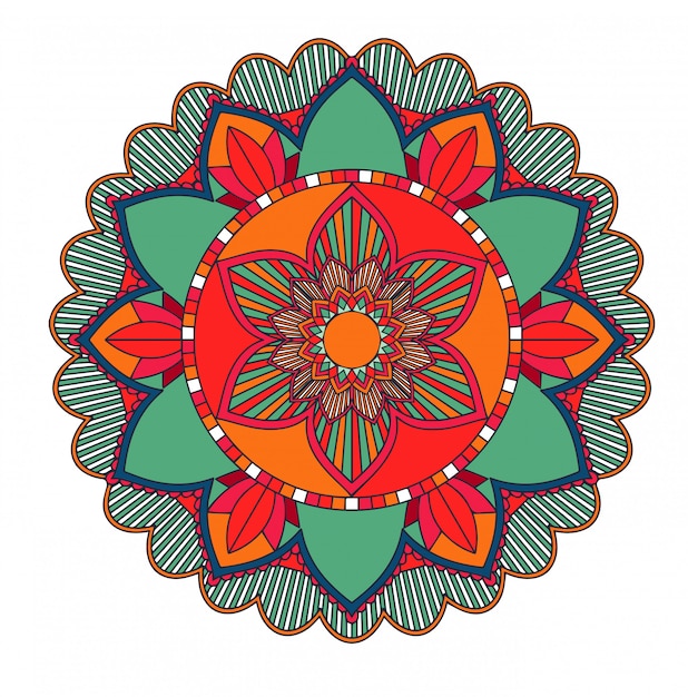 Vector gratuito patrones de mandala