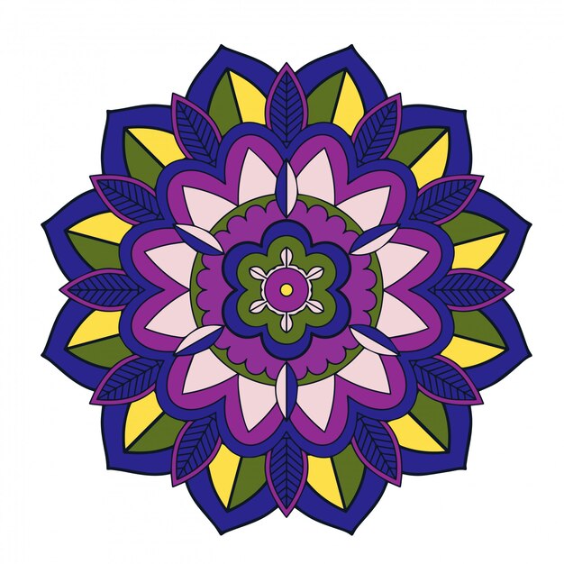 Los patrones de mandala