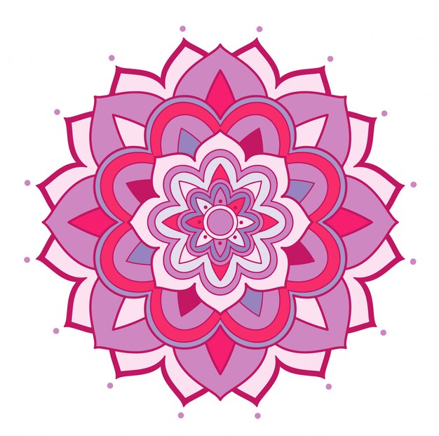 Los patrones de los mandalas
