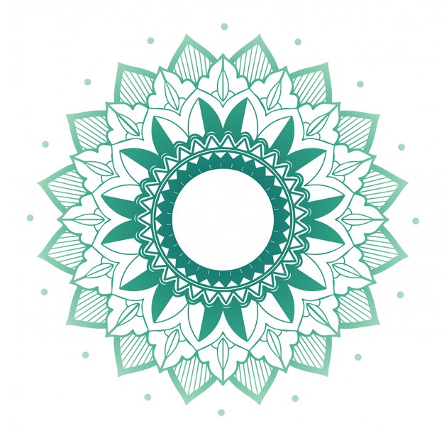 Los patrones de los mandalas