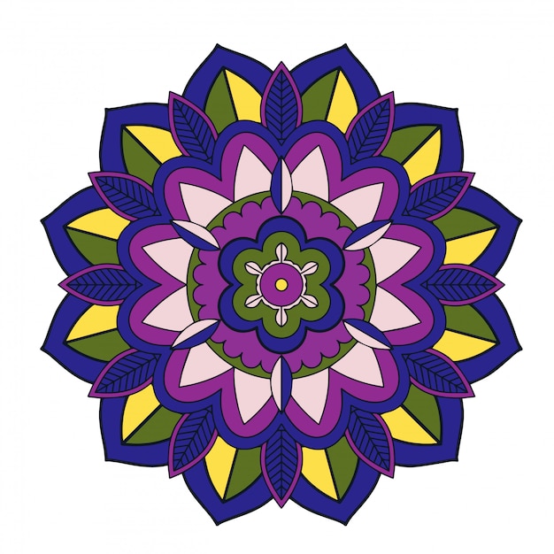 Los patrones de los mandalas