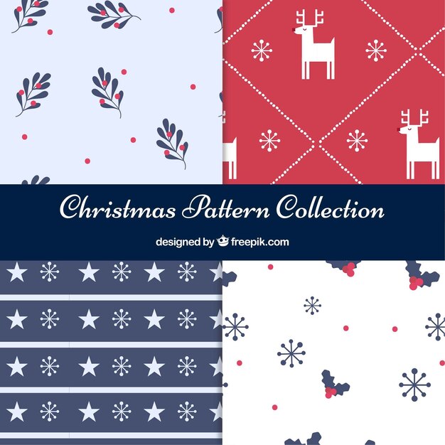 Patrones de navidad decorativos