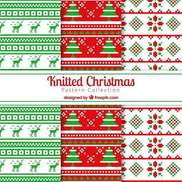 Patrones de punto de navidad 