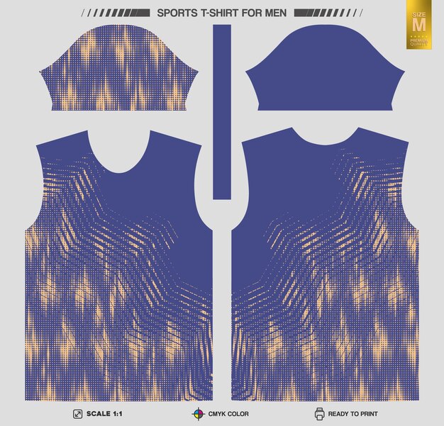 Patrones de ropa de entrenamiento y entrenamiento listos para imprimir camisetas deportivas