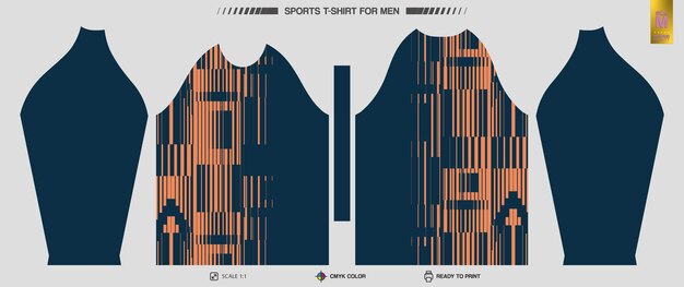 Patrones de ropa de entrenamiento y entrenamiento listos para imprimir camisetas deportivas