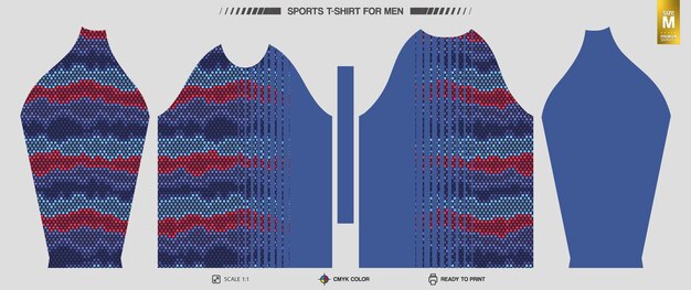 Patrones de ropa de entrenamiento y entrenamiento listos para imprimir camisetas deportivas