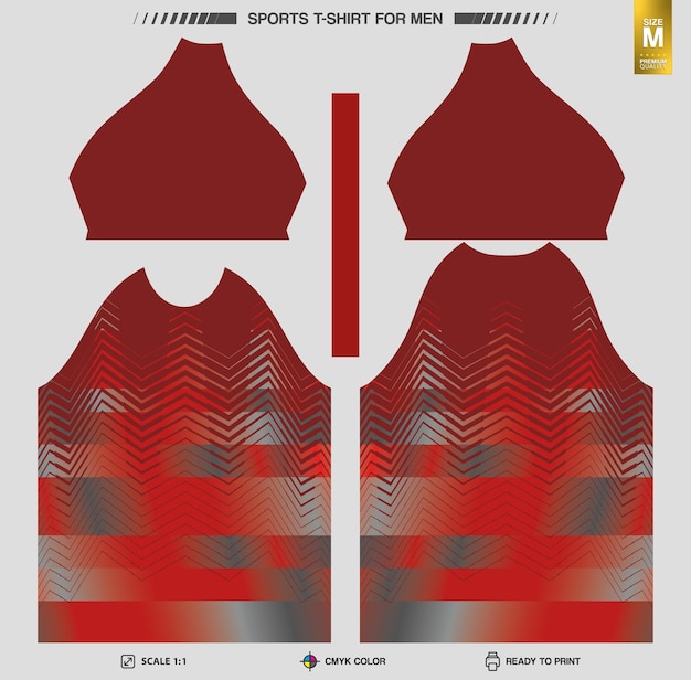 Patrones de ropa de entrenamiento y entrenamiento listos para imprimir camisetas deportivas
