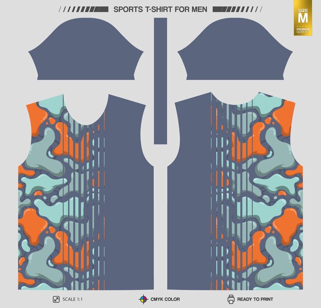 Patrones de ropa de entrenamiento y entrenamiento listos para imprimir camisetas deportivas