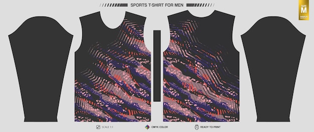 Patrones de ropa de entrenamiento y entrenamiento listos para imprimir camisetas deportivas