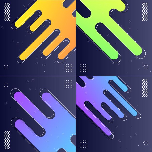 Patrones de vectores sin fisuras con diseños abstractos de rayas diagonales
