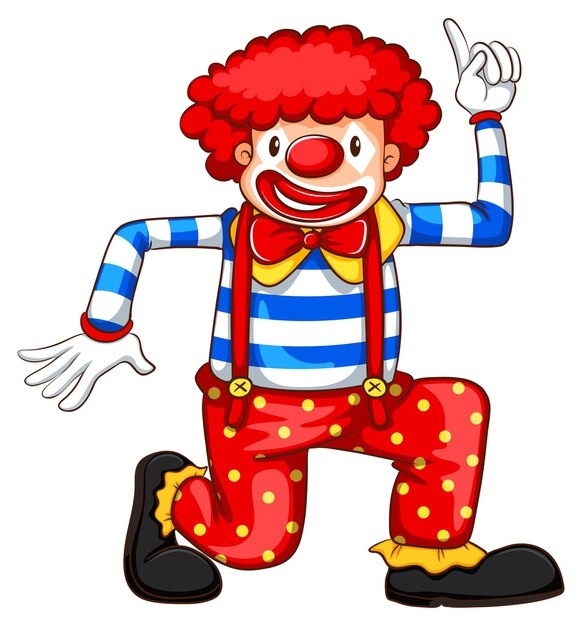 Un payaso juguetón