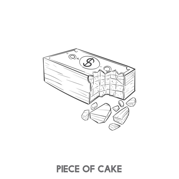 Un pedazo de la torta