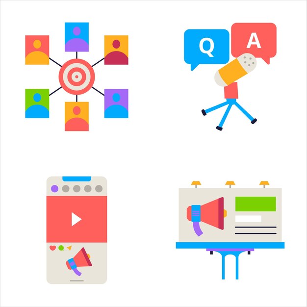 Pegatinas de contenido de marketing Parte 5