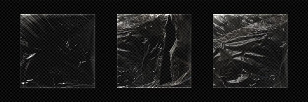 Película transparente de plástico para envases