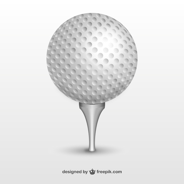 Vector gratuito pelota de golf